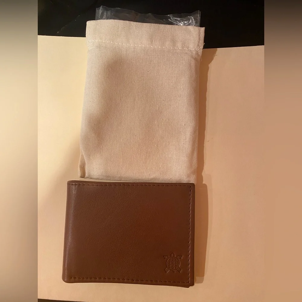 Men Leather Brown Wallet